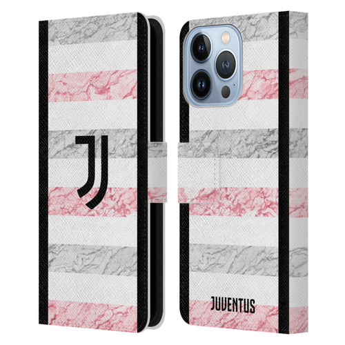 Juventus Football Club 2023/24 Match Kit Away Leather Book Wallet Case Cover For Apple iPhone 13 Pro