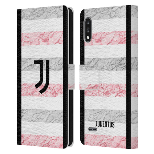 Juventus Football Club 2023/24 Match Kit Away Leather Book Wallet Case Cover For LG K22