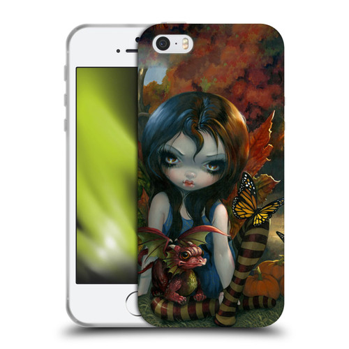 Strangeling Dragon Autumn Fairy Soft Gel Case for Apple iPhone 5 / 5s / iPhone SE 2016