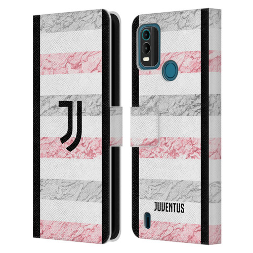 Juventus Football Club 2023/24 Match Kit Away Leather Book Wallet Case Cover For Nokia G11 Plus