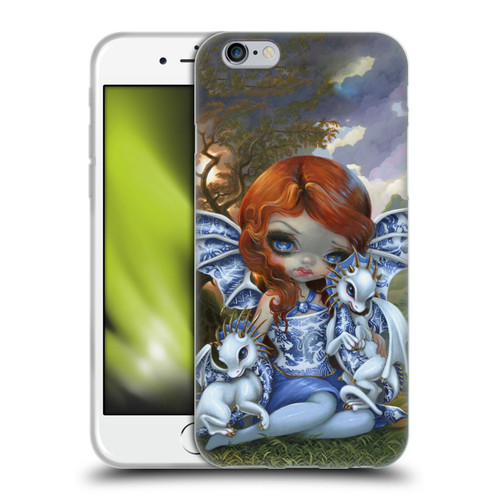 Strangeling Dragon Blue Willow Fairy Soft Gel Case for Apple iPhone 6 / iPhone 6s