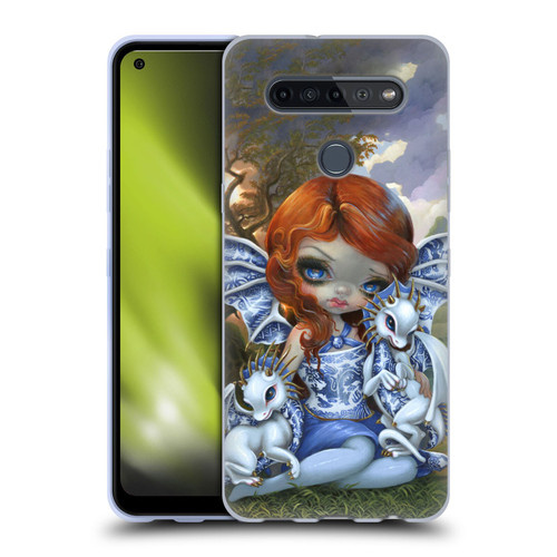 Strangeling Dragon Blue Willow Fairy Soft Gel Case for LG K51S