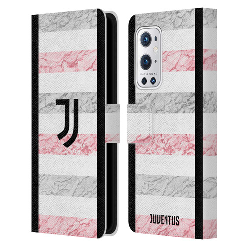 Juventus Football Club 2023/24 Match Kit Away Leather Book Wallet Case Cover For OnePlus 9 Pro