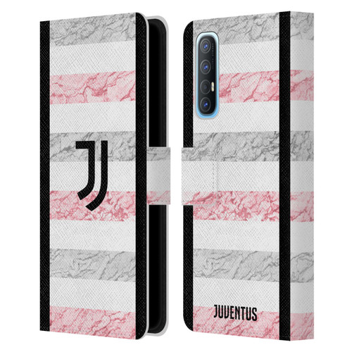 Juventus Football Club 2023/24 Match Kit Away Leather Book Wallet Case Cover For OPPO Find X2 Neo 5G