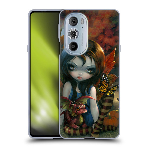 Strangeling Dragon Autumn Fairy Soft Gel Case for Motorola Edge X30