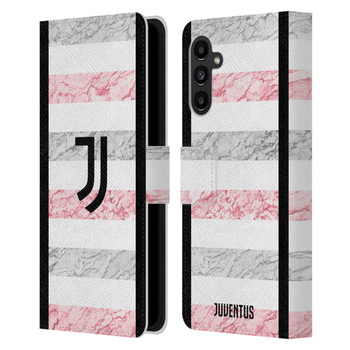 Juventus Football Club 2023/24 Match Kit Away Leather Book Wallet Case Cover For Samsung Galaxy A13 5G (2021)