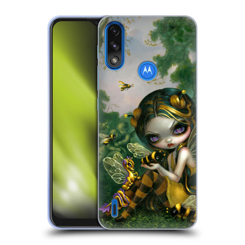 Strangeling Dragon Bee Fairy Soft Gel Case for Motorola Moto E7 Power / Moto E7i Power