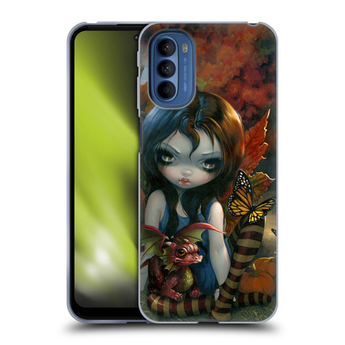 Strangeling Dragon Autumn Fairy Soft Gel Case for Motorola Moto G41