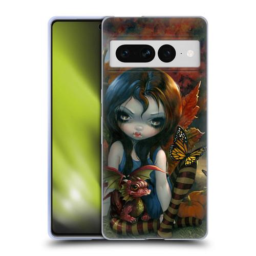 Strangeling Dragon Autumn Fairy Soft Gel Case for Google Pixel 7 Pro