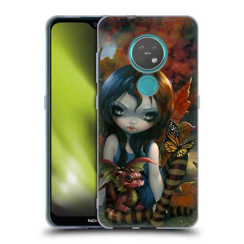 Strangeling Dragon Autumn Fairy Soft Gel Case for Nokia 6.2 / 7.2