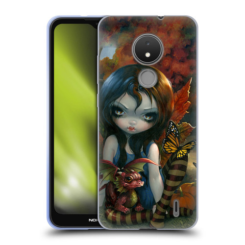 Strangeling Dragon Autumn Fairy Soft Gel Case for Nokia C21