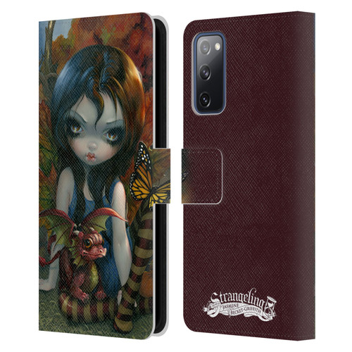Strangeling Dragon Autumn Fairy Leather Book Wallet Case Cover For Samsung Galaxy S20 FE / 5G