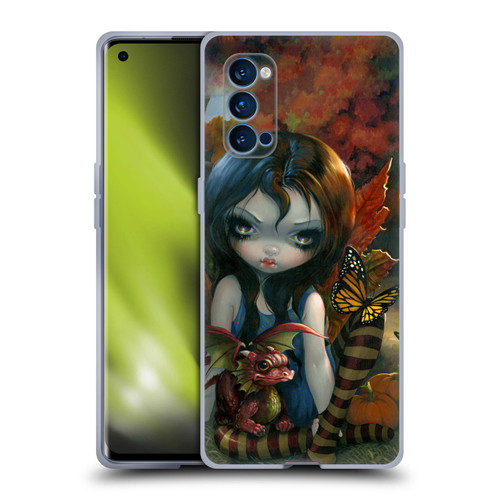 Strangeling Dragon Autumn Fairy Soft Gel Case for OPPO Reno 4 Pro 5G