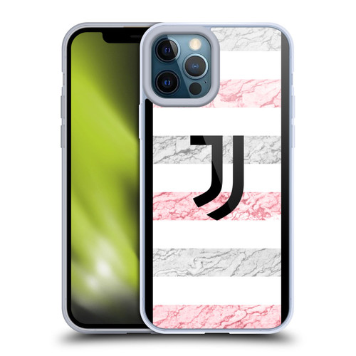 Juventus Football Club 2023/24 Match Kit Away Soft Gel Case for Apple iPhone 12 Pro Max