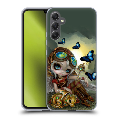 Strangeling Dragon Steampunk Fairy Soft Gel Case for Samsung Galaxy A34 5G