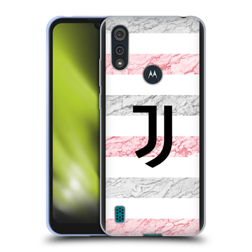 Juventus Football Club 2023/24 Match Kit Away Soft Gel Case for Motorola Moto E6s (2020)