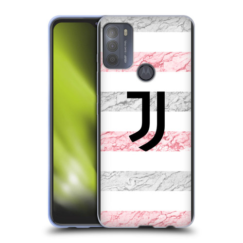 Juventus Football Club 2023/24 Match Kit Away Soft Gel Case for Motorola Moto G50