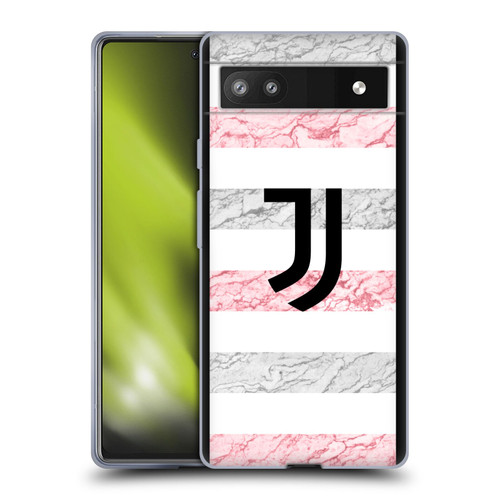 Juventus Football Club 2023/24 Match Kit Away Soft Gel Case for Google Pixel 6a