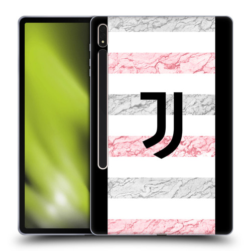 Juventus Football Club 2023/24 Match Kit Away Soft Gel Case for Samsung Galaxy Tab S8 Plus
