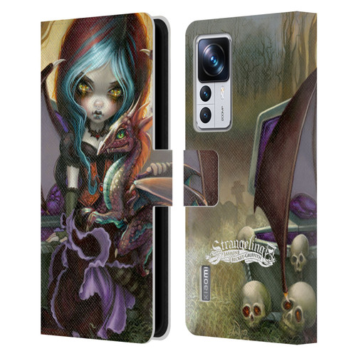 Strangeling Dragon Vampire Fairy Leather Book Wallet Case Cover For Xiaomi 12T Pro
