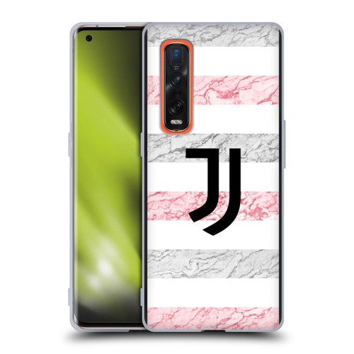 Juventus Football Club 2023/24 Match Kit Away Soft Gel Case for OPPO Find X2 Pro 5G