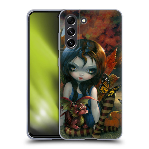 Strangeling Dragon Autumn Fairy Soft Gel Case for Samsung Galaxy S21 FE 5G