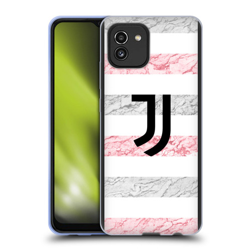 Juventus Football Club 2023/24 Match Kit Away Soft Gel Case for Samsung Galaxy A03 (2021)