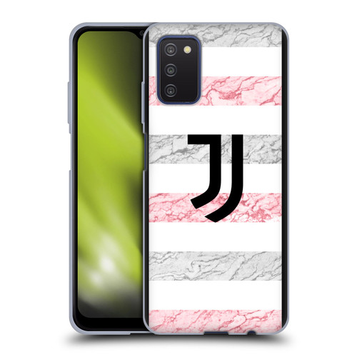 Juventus Football Club 2023/24 Match Kit Away Soft Gel Case for Samsung Galaxy A03s (2021)