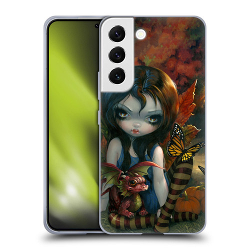 Strangeling Dragon Autumn Fairy Soft Gel Case for Samsung Galaxy S22 5G