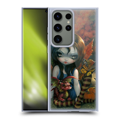 Strangeling Dragon Autumn Fairy Soft Gel Case for Samsung Galaxy S23 Ultra 5G