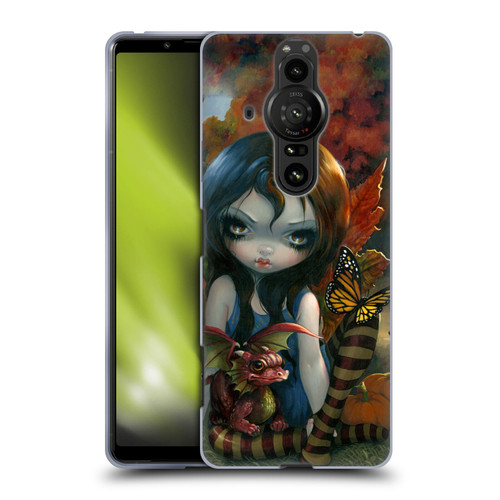 Strangeling Dragon Autumn Fairy Soft Gel Case for Sony Xperia Pro-I