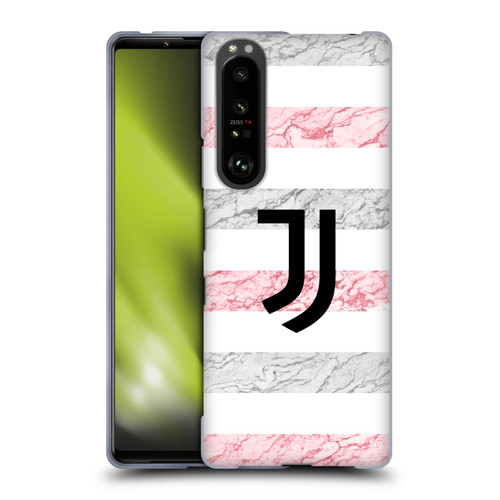Juventus Football Club 2023/24 Match Kit Away Soft Gel Case for Sony Xperia 1 III