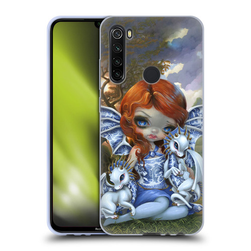 Strangeling Dragon Blue Willow Fairy Soft Gel Case for Xiaomi Redmi Note 8T