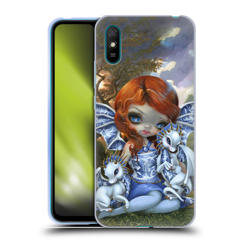 Strangeling Dragon Blue Willow Fairy Soft Gel Case for Xiaomi Redmi 9A / Redmi 9AT