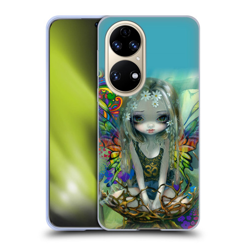Strangeling Fairy Art Rainbow Winged Soft Gel Case for Huawei P50