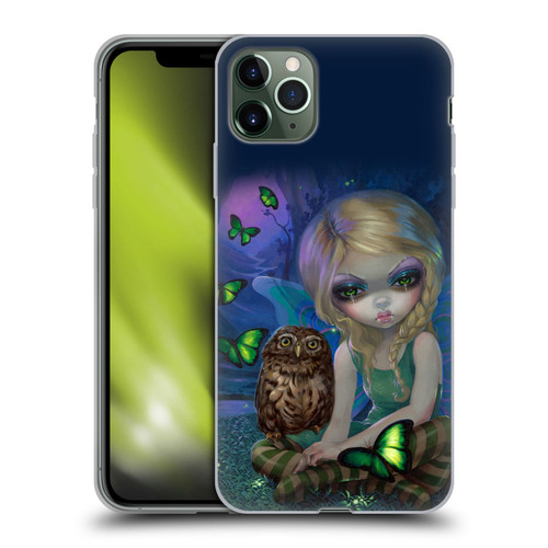 Strangeling Fairy Art Summer with Owl Soft Gel Case for Apple iPhone 11 Pro Max