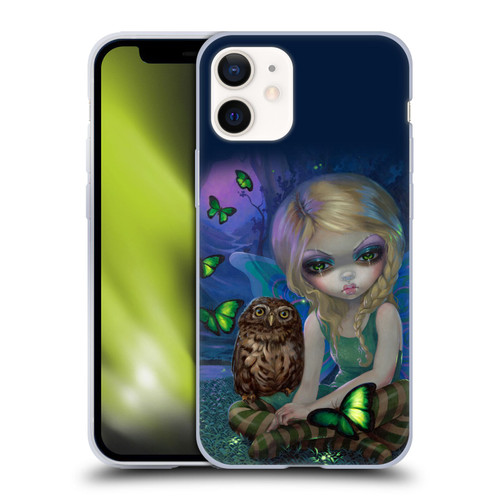 Strangeling Fairy Art Summer with Owl Soft Gel Case for Apple iPhone 12 Mini