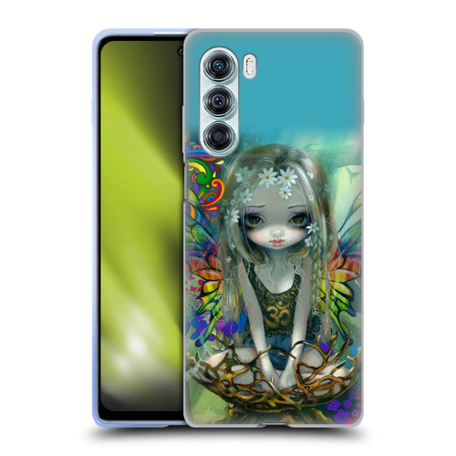Strangeling Fairy Art Rainbow Winged Soft Gel Case for Motorola Edge S30 / Moto G200 5G