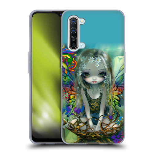 Strangeling Fairy Art Rainbow Winged Soft Gel Case for OPPO Find X2 Lite 5G