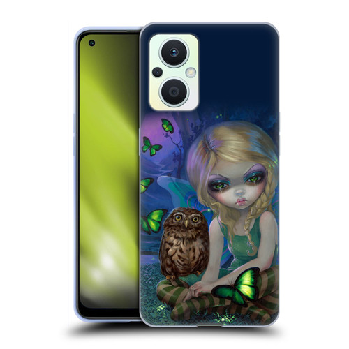 Strangeling Fairy Art Summer with Owl Soft Gel Case for OPPO Reno8 Lite