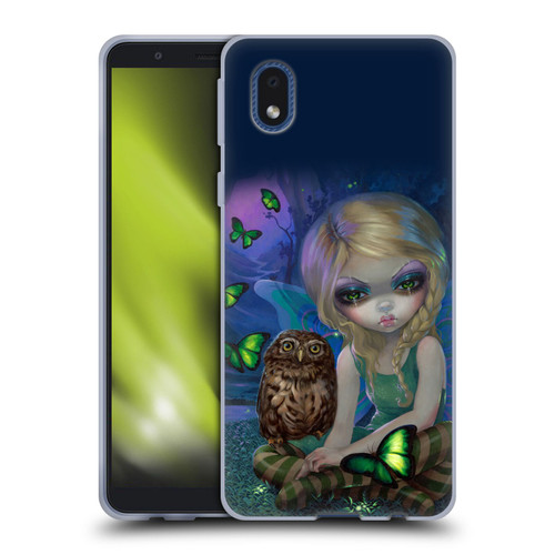 Strangeling Fairy Art Summer with Owl Soft Gel Case for Samsung Galaxy A01 Core (2020)