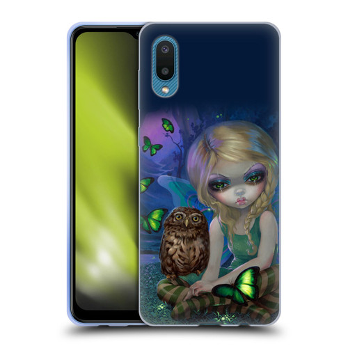 Strangeling Fairy Art Summer with Owl Soft Gel Case for Samsung Galaxy A02/M02 (2021)