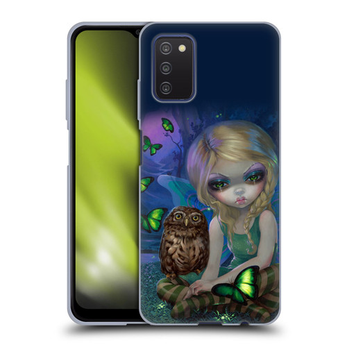 Strangeling Fairy Art Summer with Owl Soft Gel Case for Samsung Galaxy A03s (2021)