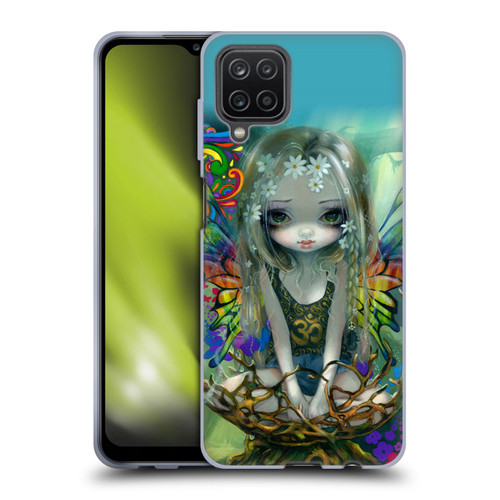 Strangeling Fairy Art Rainbow Winged Soft Gel Case for Samsung Galaxy A12 (2020)