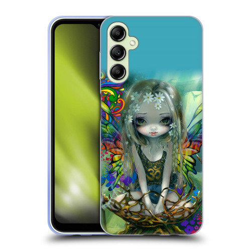 Strangeling Fairy Art Rainbow Winged Soft Gel Case for Samsung Galaxy A14 5G