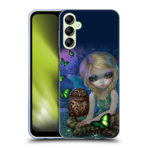 Strangeling Fairy Art Summer with Owl Soft Gel Case for Samsung Galaxy A14 5G