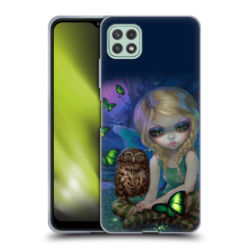 Strangeling Fairy Art Summer with Owl Soft Gel Case for Samsung Galaxy A22 5G / F42 5G (2021)