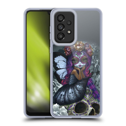 Strangeling Fairy Art Day of Dead Skull Soft Gel Case for Samsung Galaxy A33 5G (2022)