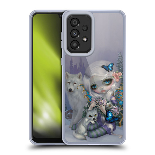 Strangeling Fairy Art Winter with Wolf Soft Gel Case for Samsung Galaxy A33 5G (2022)