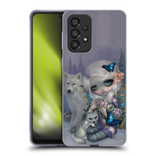 Strangeling Fairy Art Winter with Wolf Soft Gel Case for Samsung Galaxy A33 5G (2022)